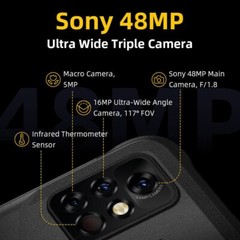 UMIDIGI BISON Pro 128GB Android Unlocked Smartphone Rugged Cell Phone