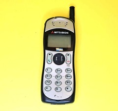 VINTAGE RARE MITSUBISHI G310 GSM 2G ONLY BAR CELL PHONE MOBILE POCKET CELLULAR