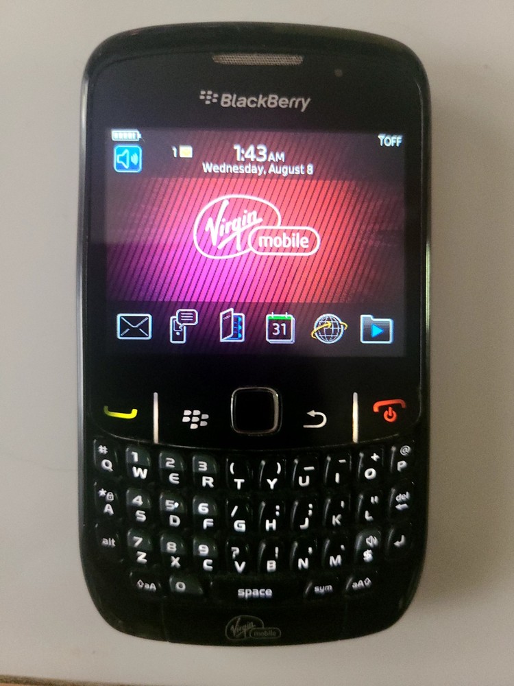 BlackBerry Curve 9360 GSM 3G Qwerty Black Unlocked Smartphone-