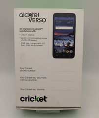 Alcatel 5044C Verso 4G LTE Android Smartphone Cricket Locked 16GB 5MP 5″ Display