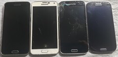 BUNDLE- 3 Samsung Galaxy Verizon S5 4G LTE and one SIII Smartphone