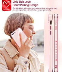 iPhone-8-Plus Case: for iPhone-7 Plus with Tempered Glass Screen Protector [2 Pc