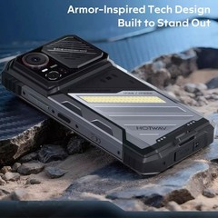 Unlock 5G HOTWAV Hyper 8 Pro Android 15 AI Rugged Smartphone 120Hz Loud Speaker