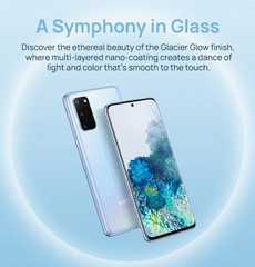 Android Samsung Galaxy S20 SM-G981U1 128GB Factory Unlocked Phone Open Box BLUE