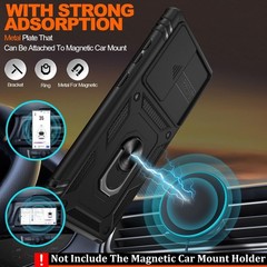 For Samsung Galaxy S22 Ultra Case,Military Grade with Stand,Screen Protectors