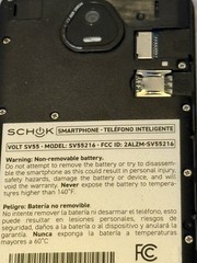 Schok Cell Phone For Parts No Sim