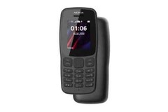 Nokia 106 2018 Dual Sim Unlocked FM Radio Big Button Mobile Cell Phone Version