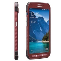 Samsung Galaxy S5 Active G870A 32GB 4G LTE AT&T Unlocked Phone Excellent (Red)