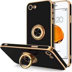Case for iPhone SE 2022, iPhone SE 2020, iPhone 7, iPhone 8 with Ring Holder Sta