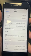 Apple iPhone SE 64GB, MHF83LL/A, Black AT&T Locked Model A2275