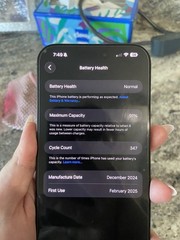 Apple iPhone 16 Pro Max 256GB Black 5G A18 Pro 48MP iOS GPS NFC Wi-Fi