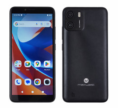 (B-GRADE) Maxwest Nitro G55 – 16GB – Black – (GSM Unlocked) Dual SIM Smartphone