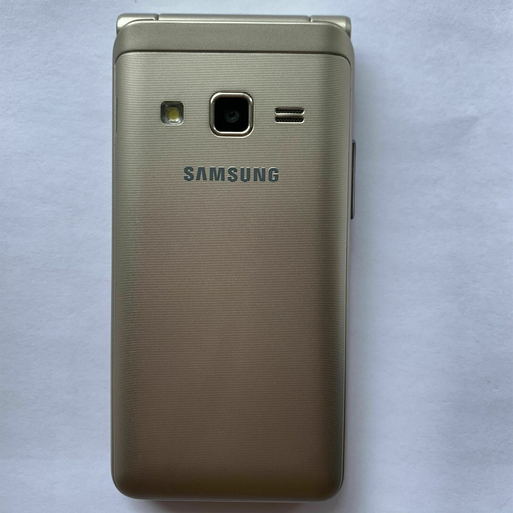 Samsung Galaxy Folder G1600 8MP MP3 Dual SIM UNLOCKED LTE 4G SmartPhone Original
