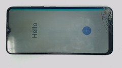 Realme C25 RMX3191 Cellphone (Gray 64GB 4GB) Unknown Carrier CRACKED/BAD LCD
