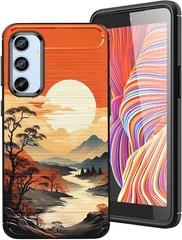 Samsung Galaxy A15 Brushed Texture Case, Ultra-Thin Soft TPU Phone Cover 6.5″