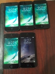 Lot of 5 Apple iPhone 5 32GB (1pc) 16GB(4pcs) A1428 / A1429 Gray