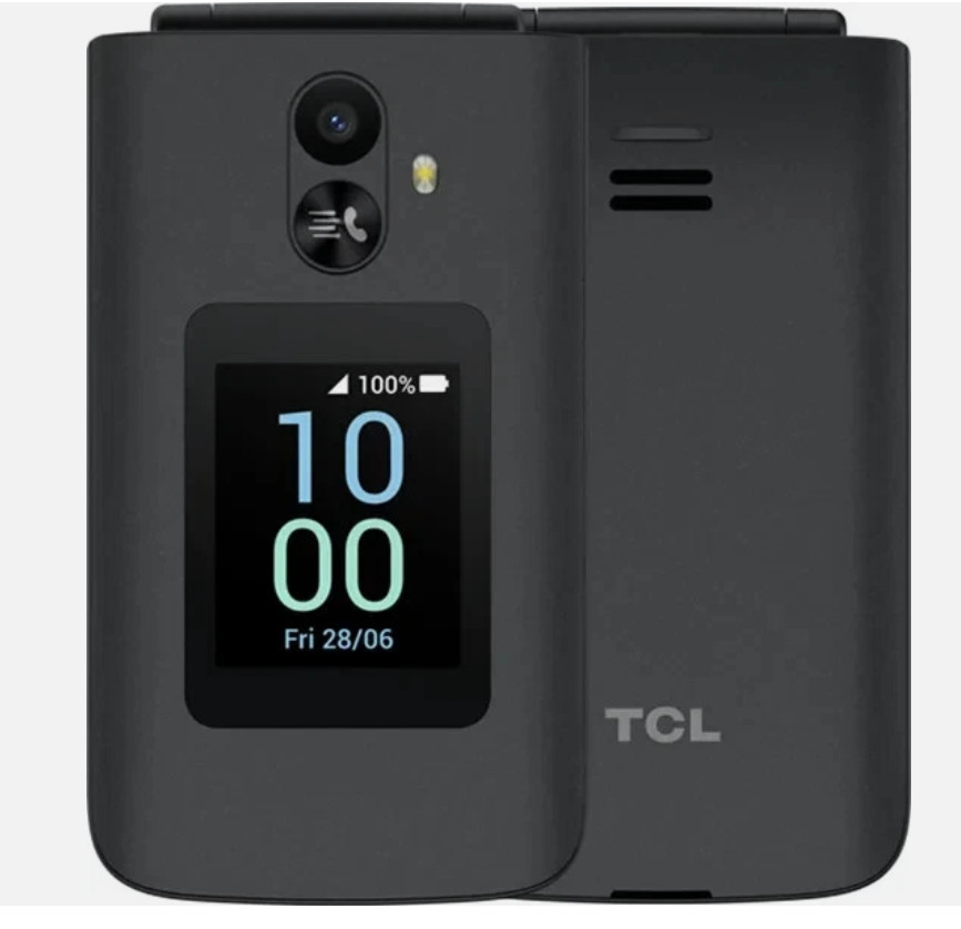 TCL Flip 3 4G LTE 16GB 5MP Basic Flip Phone VERIZON Unlocked (T435S)