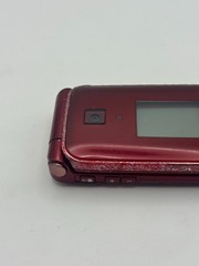 Docomo F-10A RED Fujitsu Foma Japanese Flip Phone Garakei Keitai Mobile Phone