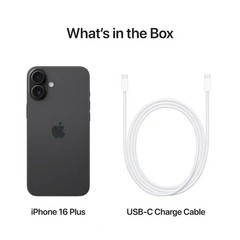 Apple iPhone 16 Plus 256 GB Black Factory Unlocked A3082 Esim