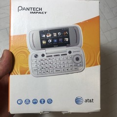 Pantech Impact P7000 AT&T Pink Slider Phone – USED WORKS