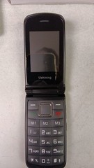 Ushining F240+ 3G SOS Big Button Flip Cell Phone – Black