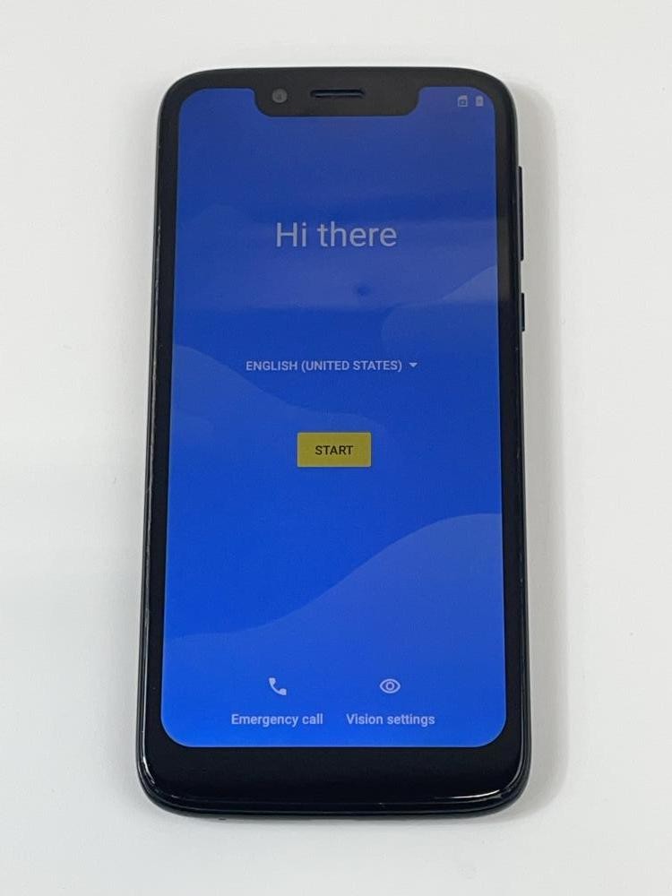 Motorola Moto G7 Play 32GB XT1952-3 Ceramic Black (Unlocked) Smartphone- Broken