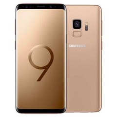 Samsung Galaxy S9 SM-G960U Unlocked 64GB Sunrise Gold C Medium Burn