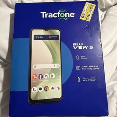 Blu View 5 phone Tracfone Mobile
