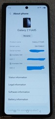 Samsung Galaxy Z Fold5 256GB Black SM-F946U1 Unlocked Bad Folding Screen