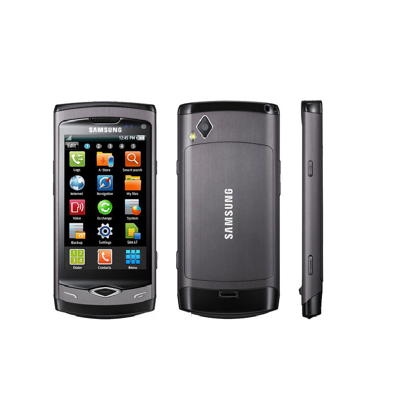Samsung S8500 Wave 3G Slider Touch Screen GSM HSPA Mobile Phone
