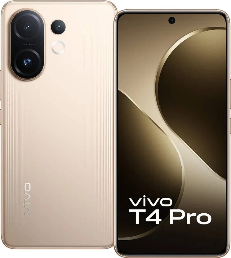 vivo T4 Pro 5G (Gold 256 GB 12 GB) – Global Version. “NO TARIFFS IN USA”