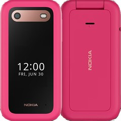 Nokia 2660 Flip 4G Pop Pink 128MB + 48MB Dual-SIM Factory Unlocked SIMFree NEW