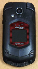 Kyocera Dura XV+ E4520 – Black and Red ( Verizon ) Flip Phone – Post Pay Version