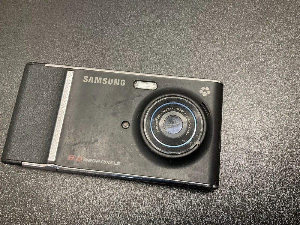 Samsung Memoir SGH-T929 – Black GSM CAMERA Cell Phone RARE Vintage!
