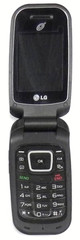 LG True B470 – Black and Gray ( AT&T ) Cellular Flip Phone