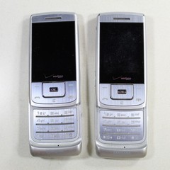 Gold Recovery Scrap Phone 2 Samsung Sway SCH-U650 (Verizon) Cell Phone Silver