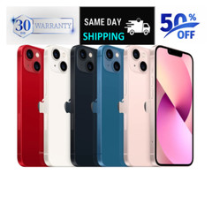 Apple iPhone 13: Midnight Black, Starlight White, Blue – 128GB & 256GB 5G