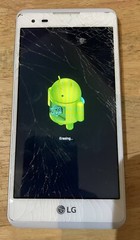 LG Tribute™ HD | Boost Mobile Phone LS676 16 GB Cracked Screen