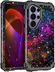 Galaxy S26 Ultra Case, Glow in The Dark 3-Layer Shockproof Hard Plastic & Soft S