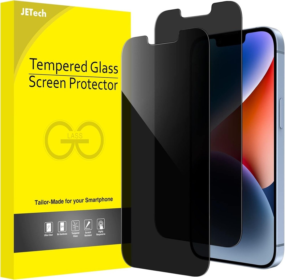 2PCS Privacy Screen Protector for iPhone 17e iPhone 16e iPhone 14 6.1 Inch Anti