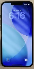 TESTED USED GSM UNLOCKED MIDNIGHT iPhone 14, 256GB A2649 MPVV3LL/A, 87% BATTERY.