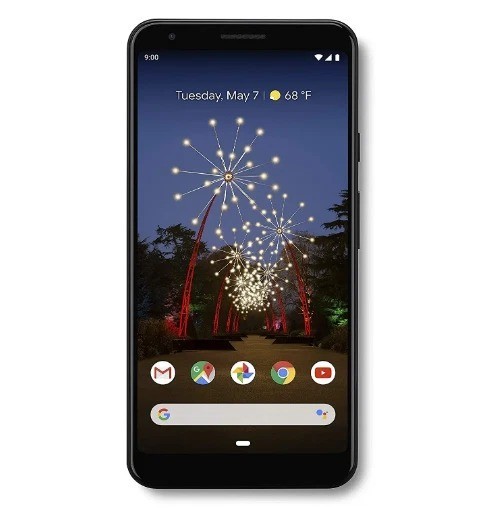 Google Pixel 3A XL 64 GB Verizon Locked 4G LTE Just Black Smartphone