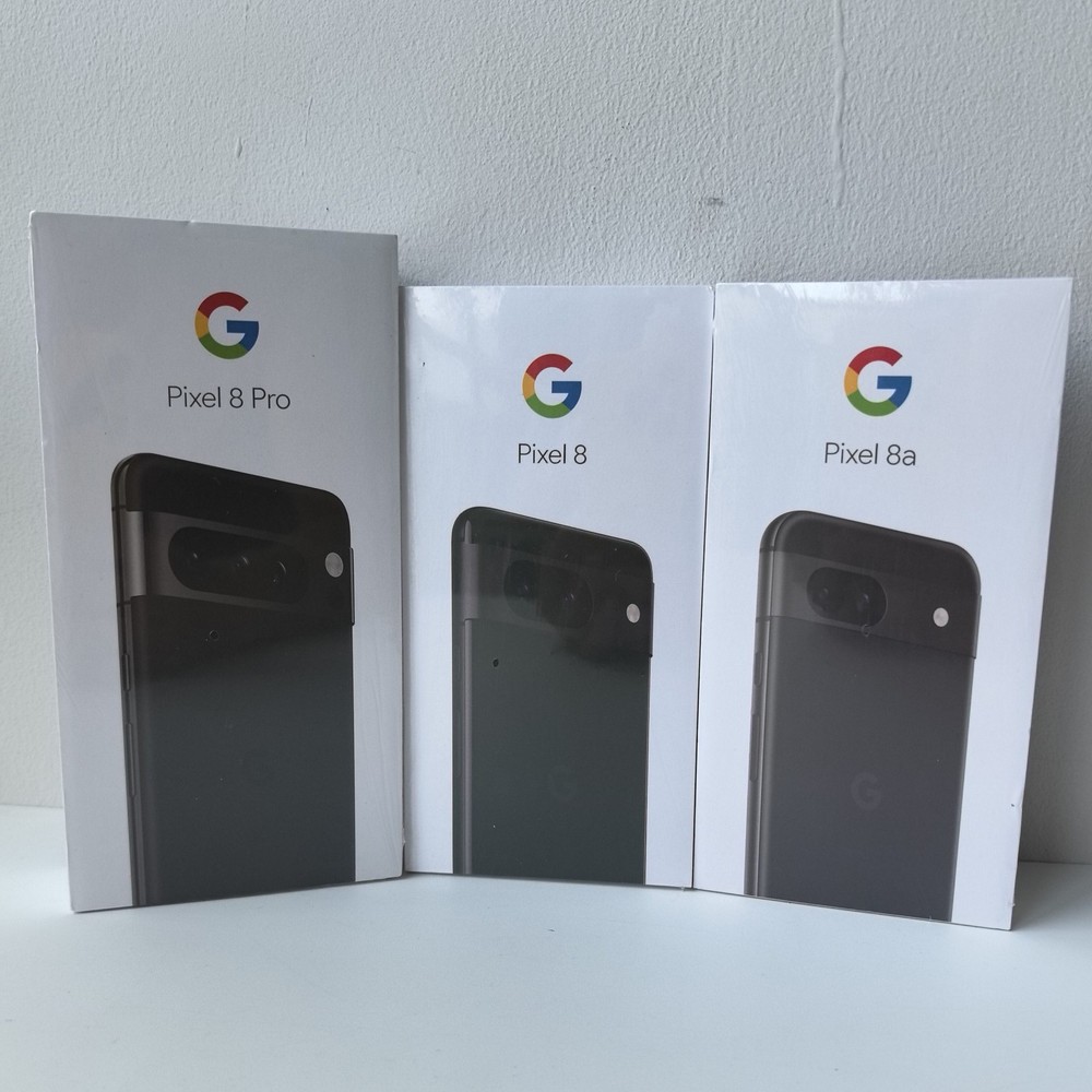 New Google Pixel 8 8a 8pro 5G 128GB Google Tensor G3 Android Unlocked Sealed