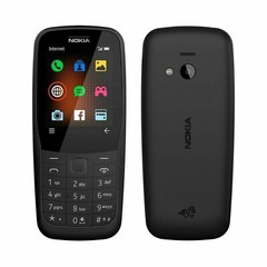 Nokia 220 4G FM radio Bluetooth 0.3MP 24MB 16MB RAM Unlocked cell Phone Dual SIM