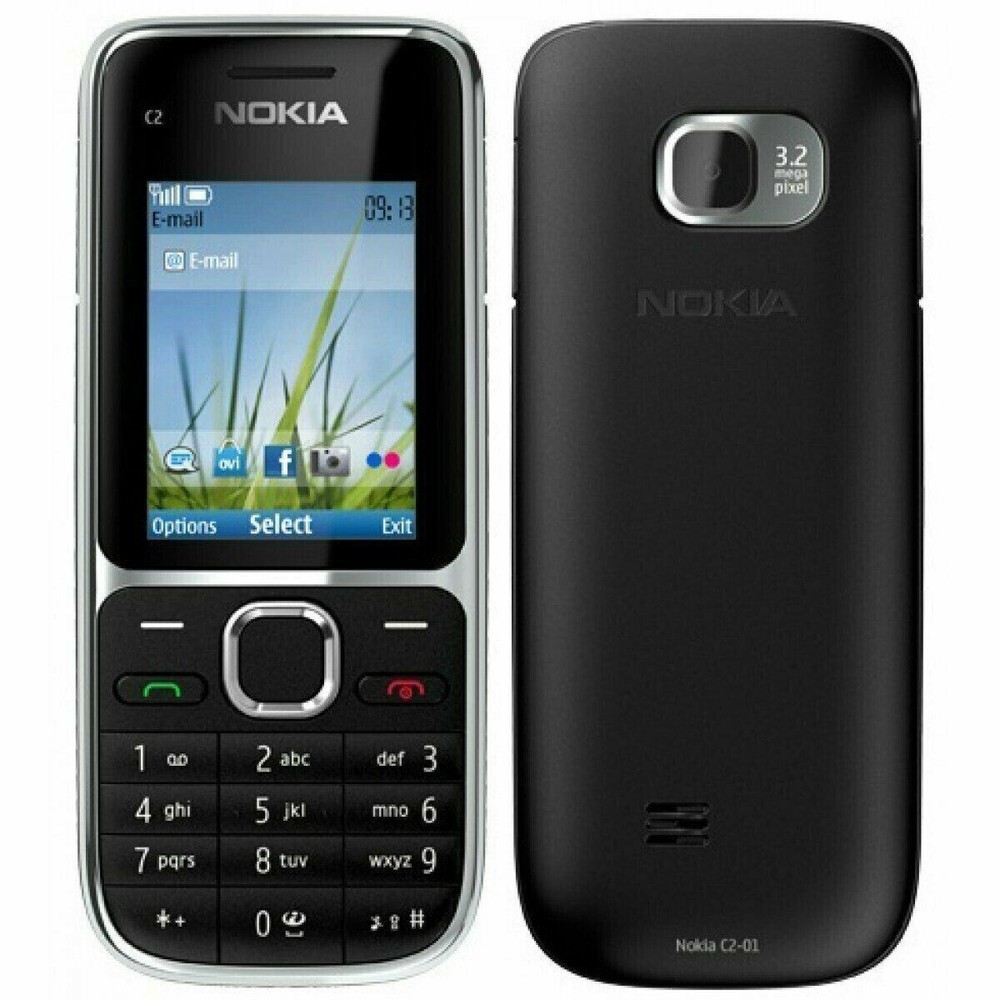 Original Unlocked Nokia C2 C2-01 3.2MP 2.0″ English Hebrew Arabic Smartphone