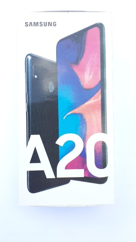 ONLY BOX FOR Samsung Galaxy A20 4G LTE 6.4″ 3+32GB 13MP Unlocked SM-A205U1 Black