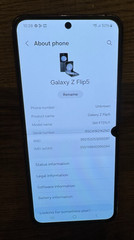 Samsung Galaxy Z Flip5 5G SM-F731U1 256GB Factory Unlocked Black Good (READ)
