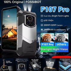 Unlock FOSSiBOT F107 PRO 5G Rugged Phone Android 15 Starlight Night Vision 200MP