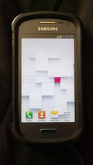 Samsung Galaxy Exhibit SGH-T599 unlocked, rooted, accessories included.