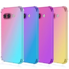 for Pixel 10A Case Women Girls Reinforced Corners TPU Shock-Absorption Gradient